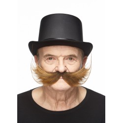 Fishermans  mustache, brown