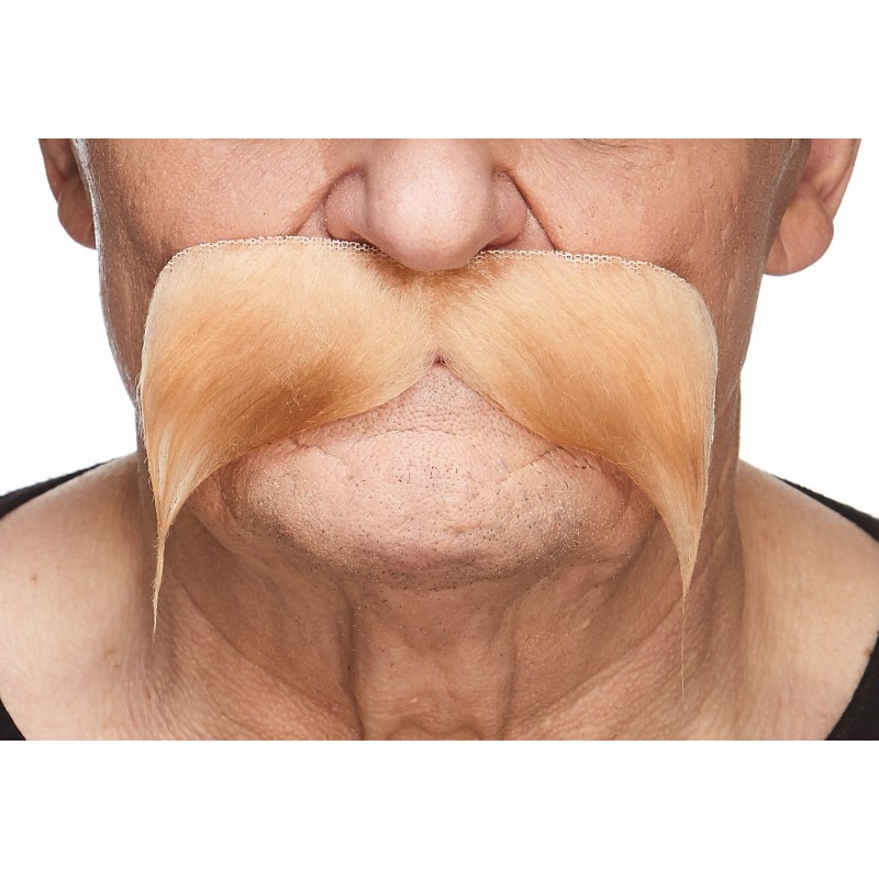Mustache, blond