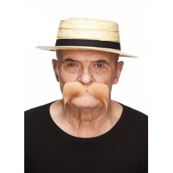 Mustache, blond
