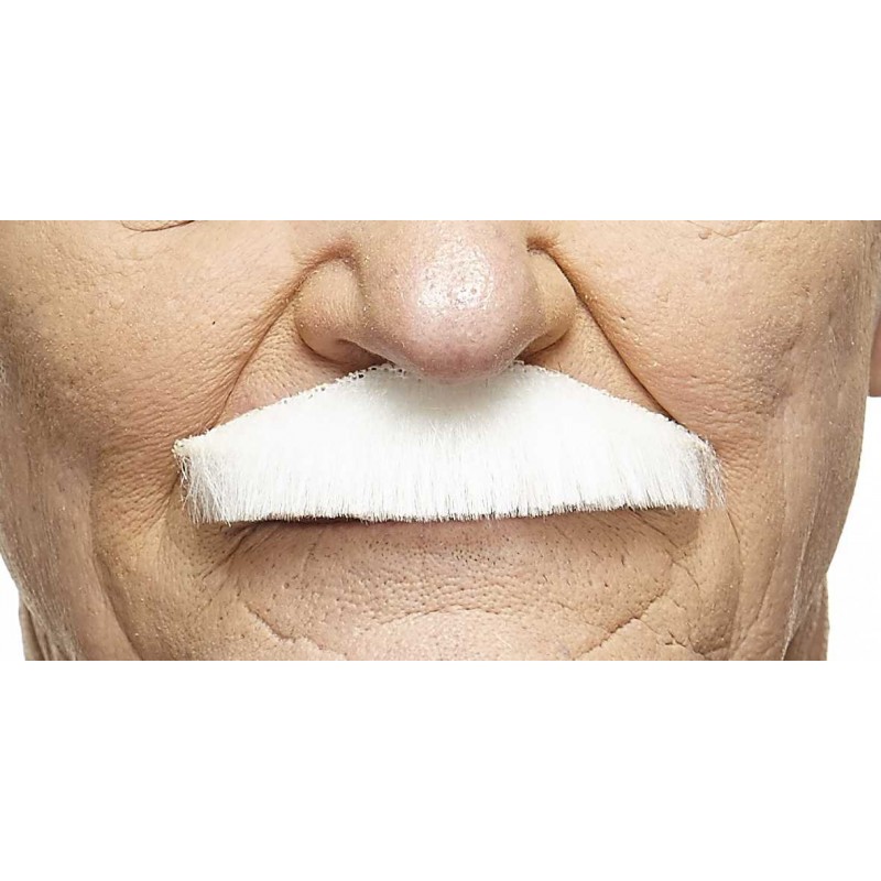 Mustache, white