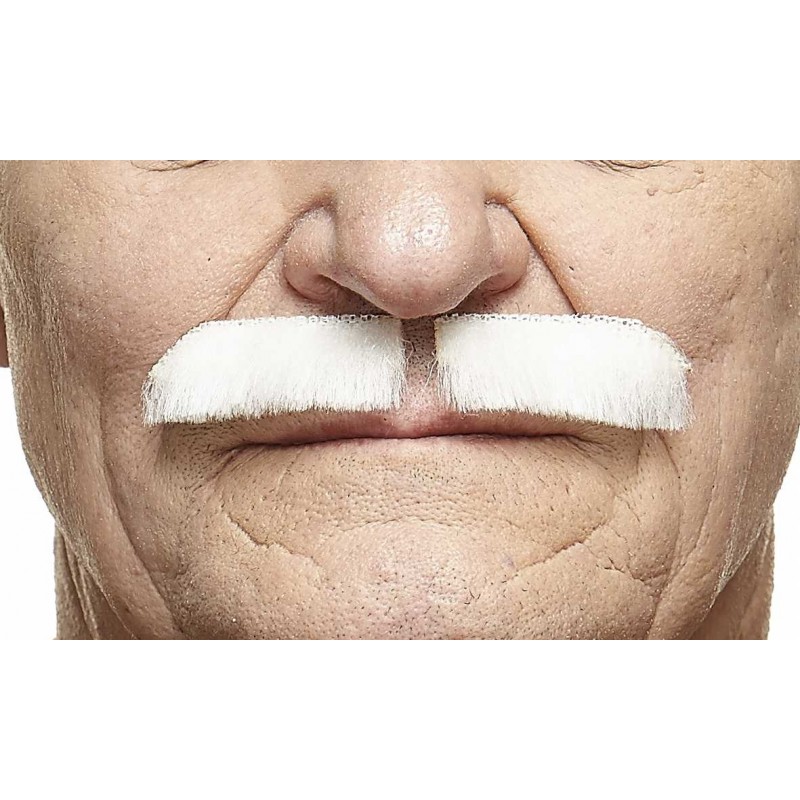 Mustache, white