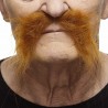 Realistic Fu Manchu mustache, ginger