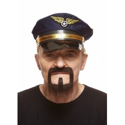 Mustache and beard, chestnut