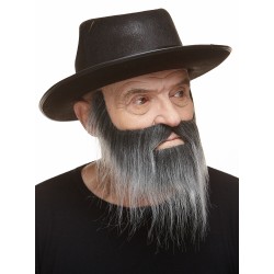 Mustache and beard, salt and pepper