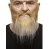 Mustache and beard, blond