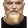 Mustache and beard, blond