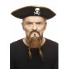 Pirate mustache and beard, brown