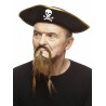 Pirate mustache and beard, brown