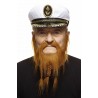 Captain mustache and beard, ginger