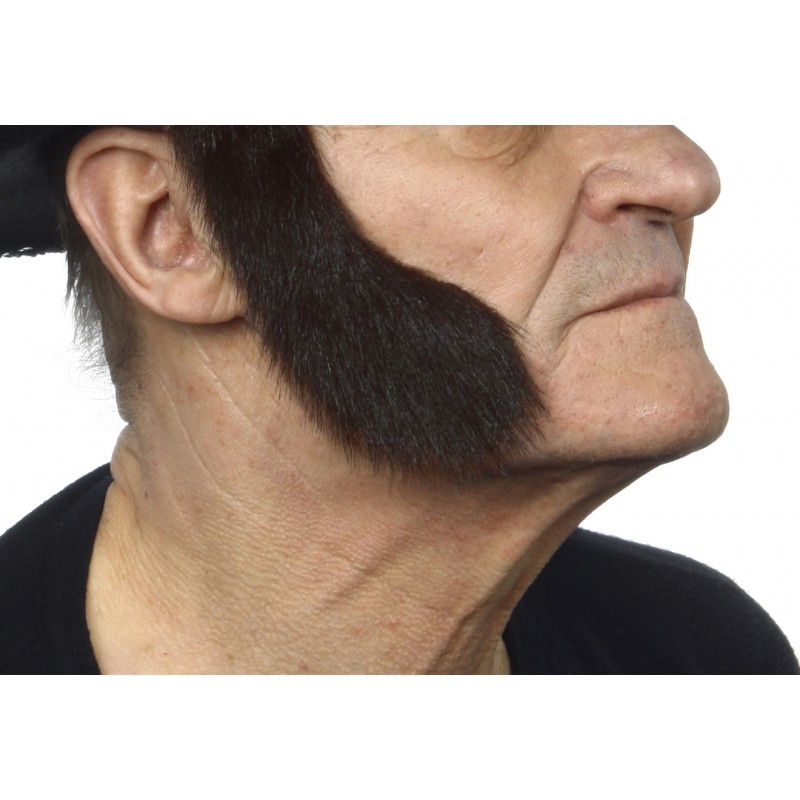 Sideburns, brown