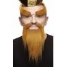 Shaolin Monk mustache, beard and eyebrowns, ginger 