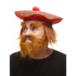 Mustache, beard and eyebrows, ginger