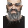 Mustache, beard and eyebrows, sald and papper