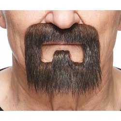 Mustache and beard, mixed