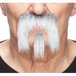 Mustache and beard, mixed