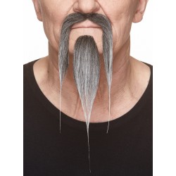 Mustache and beard, mixed