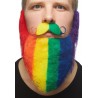 Pride, mustache and beard, mixed