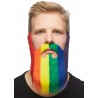 Mustaches with beards (pack of 6 pcs.)